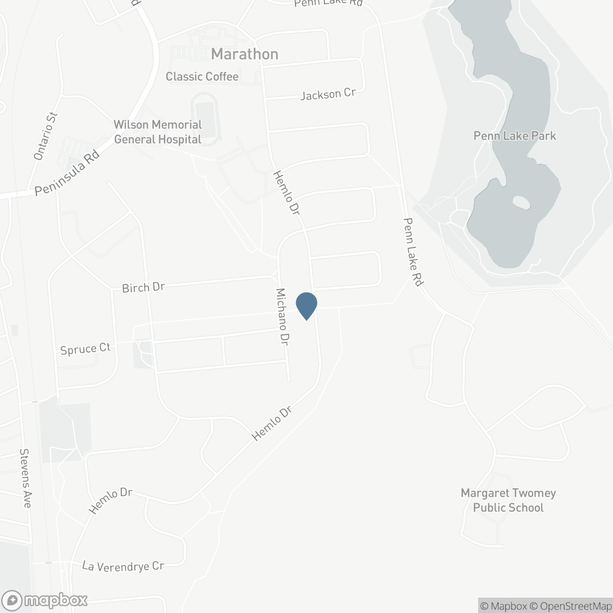 34 HEMLO DRIVE E, Marathon, Ontario P0T 2E0